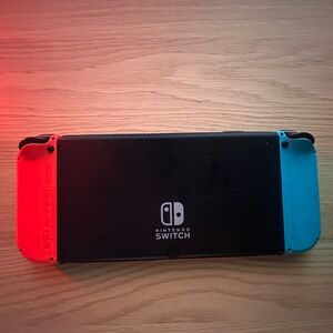 Nintendo Switch Handheld Console - Red and Blue